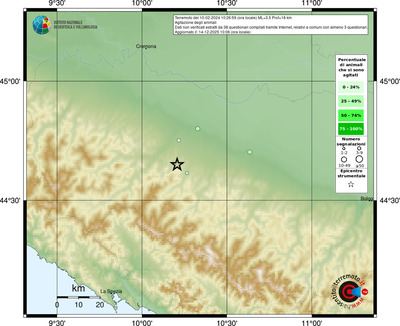 Mappa comuni con almeno 3 questionari
