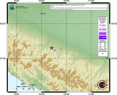 Mappa comuni con almeno 3 questionari