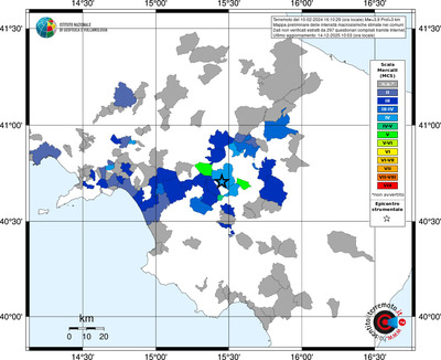 Mappa MCS - territori comuni