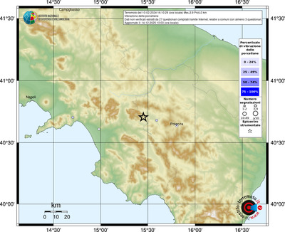 Mappa comuni con almeno 3 questionari