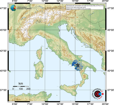Area di invio delle email agli iscritti