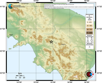 Mappa comuni con almeno 3 questionari