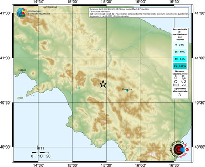 Mappa comuni con almeno 3 questionari