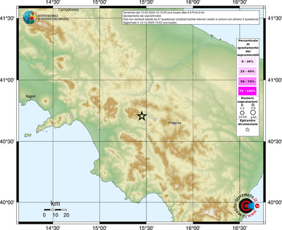 Mappa comuni con almeno 3 questionari