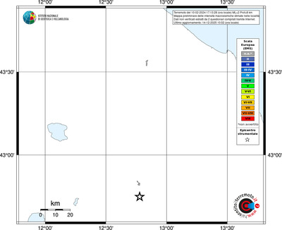 Mappa EMS - territori località