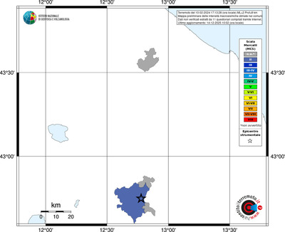 Mappa MCS - territori comuni