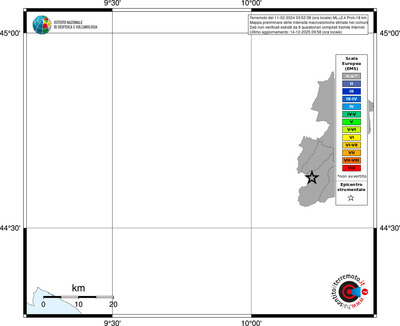 Mappa EMS - territori comuni