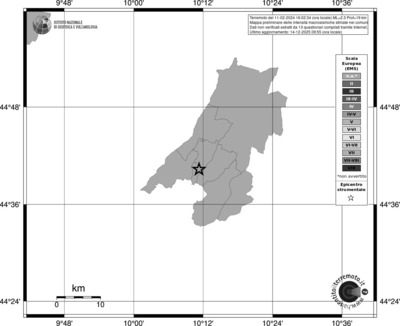 Mappa EMS - territori comuni