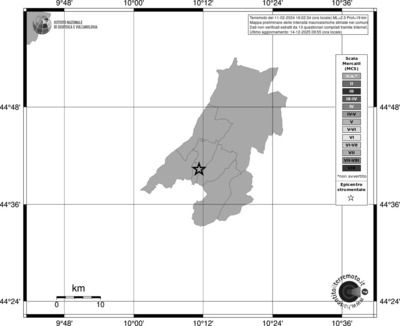 Mappa MCS - territori comuni