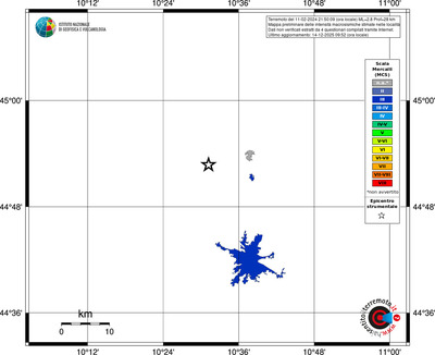 Mappa MCS - territori località