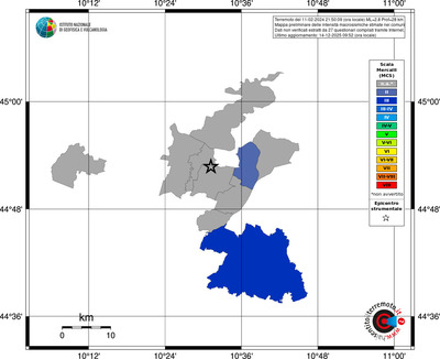 Mappa MCS - territori comuni