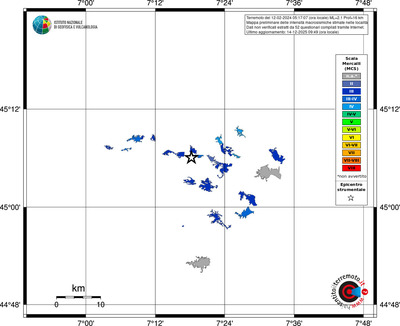 Mappa MCS - territori località