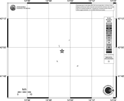 Mappa EMS - territori località