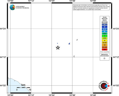 Mappa MCS - territori località