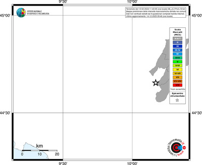 Mappa MCS - territori comuni