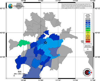 Mappa MCS - territori comuni