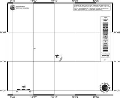 Mappa EMS - territori località