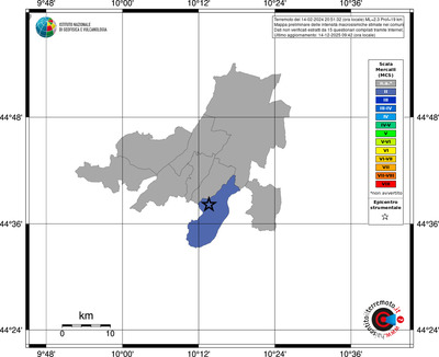 Mappa MCS - territori comuni