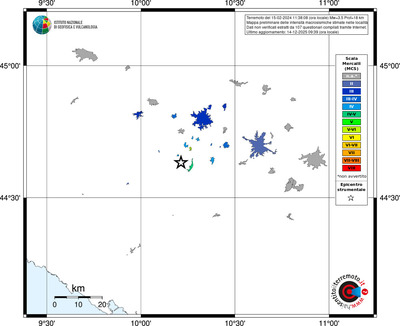 Mappa MCS - territori località