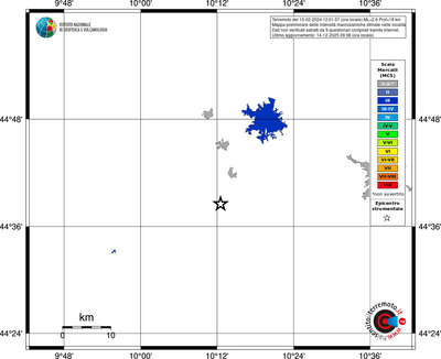 Mappa MCS - territori località