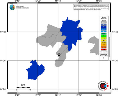 Mappa MCS - territori comuni