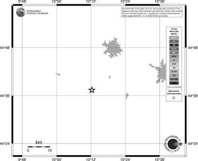 Mappa MCS - territori località
