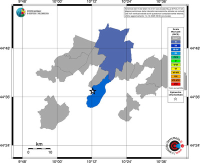 Mappa MCS - territori comuni