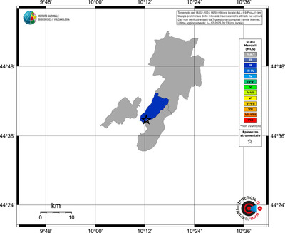 Mappa MCS - territori comuni