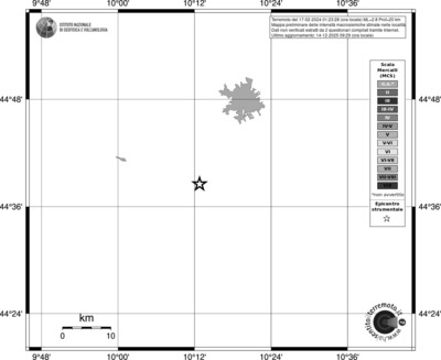 Mappa MCS - territori località