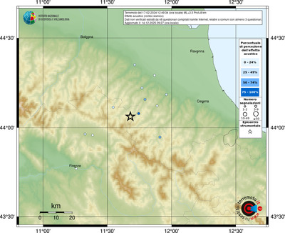 Mappa comuni con almeno 3 questionari