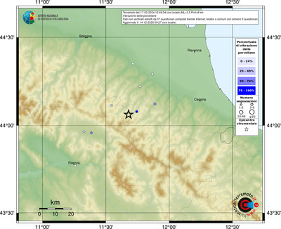 Mappa comuni con almeno 3 questionari