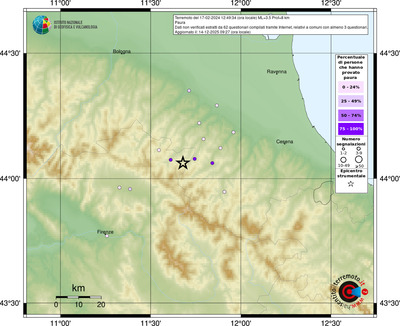 Mappa comuni con almeno 3 questionari