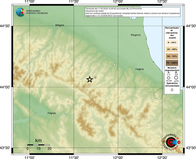 Mappa comuni con almeno 3 questionari