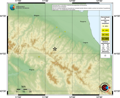 Mappa comuni con almeno 3 questionari