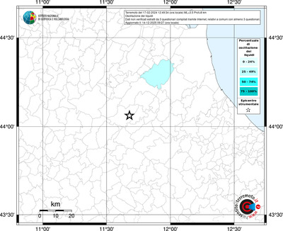Mappa territorio comunale con almeno 3 questionari