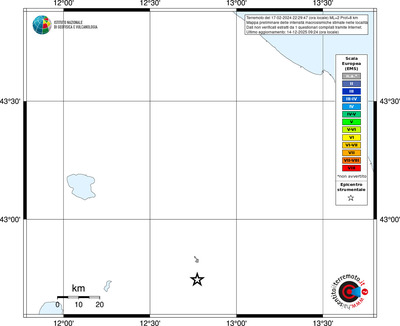Mappa EMS - territori località