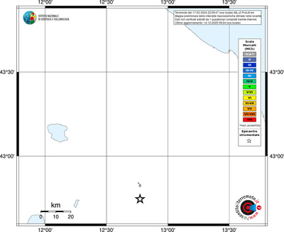 Mappa MCS - territori località