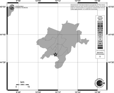 Mappa MCS - territori comuni