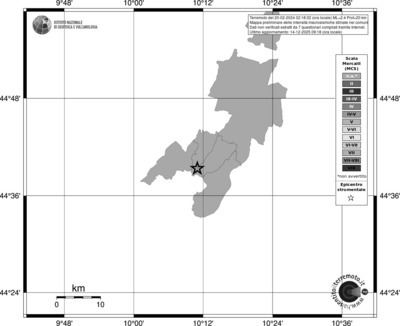 Mappa MCS - territori comuni