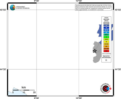 Mappa MCS - territori comuni