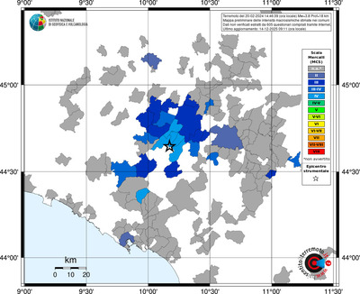 Mappa MCS - territori comuni
