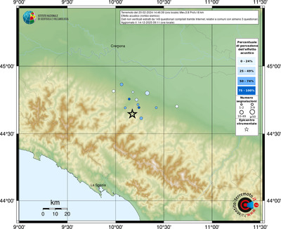 Mappa comuni con almeno 3 questionari