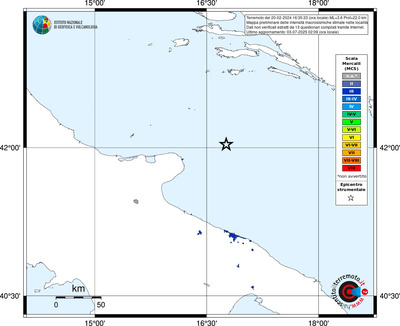 Mappa MCS - territori delle località
