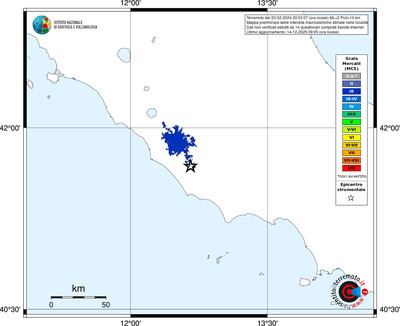 Mappa MCS - territori località