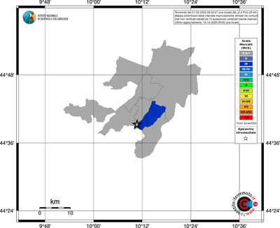 Mappa MCS - territori comuni