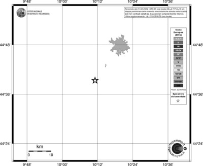 Mappa EMS - territori località