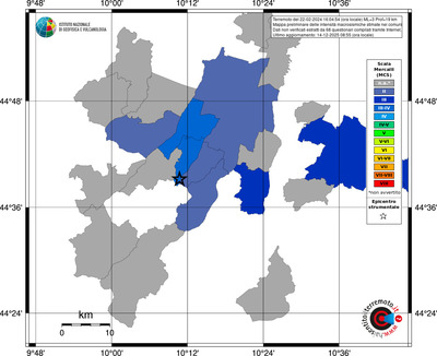 Mappa MCS - territori comuni