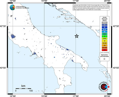 Mappa MCS - territori delle località