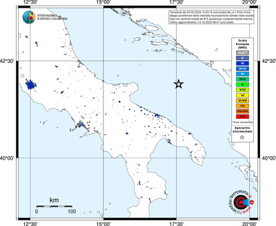 Mappa EMS - territori località