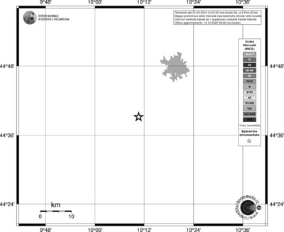 Mappa MCS - territori località